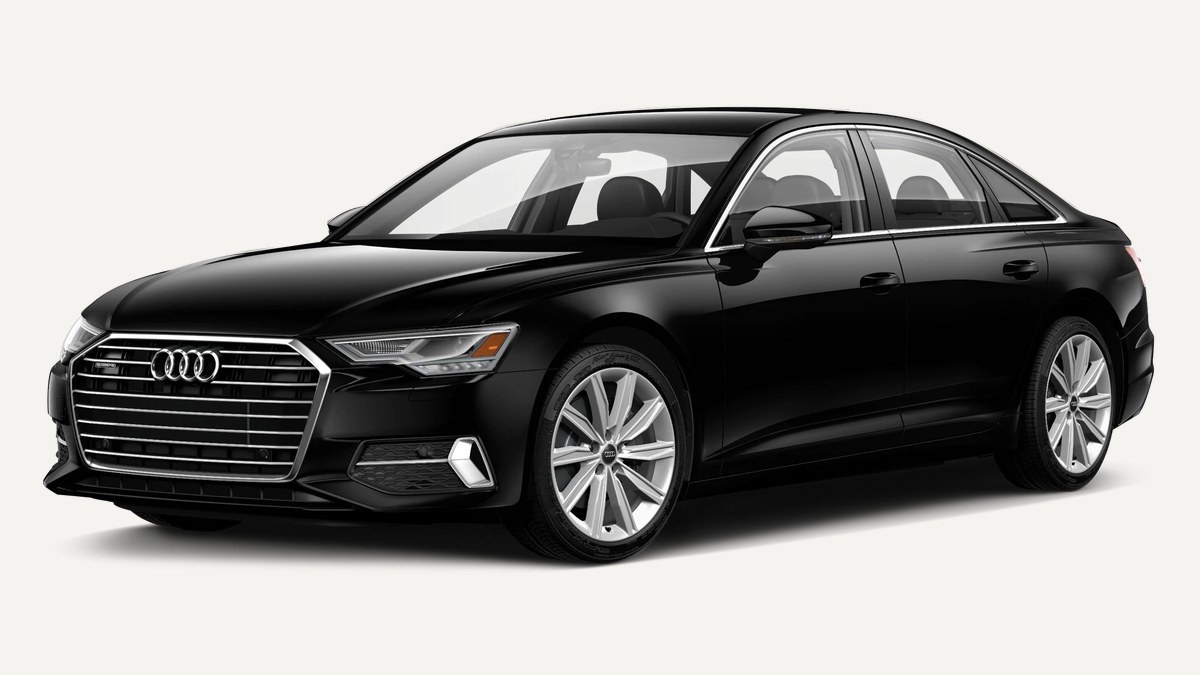 Black executive sedan